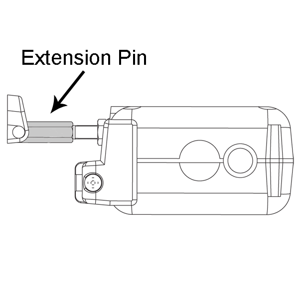 TOPP ACK4 Actuator Chain Extension Pins