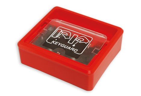 KeyGuard Key Box With Frangible Plastic Lid & Integral Battery Powered Alarm 