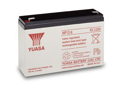 Yuasa NP Battery 6V 12AH
